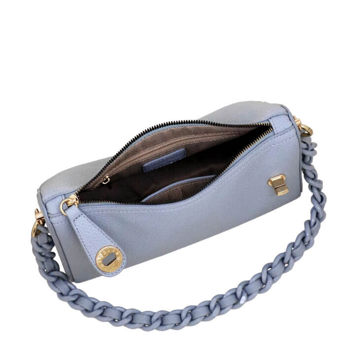 BORSA SPALLA CHEWING BAG AZZURRO 6