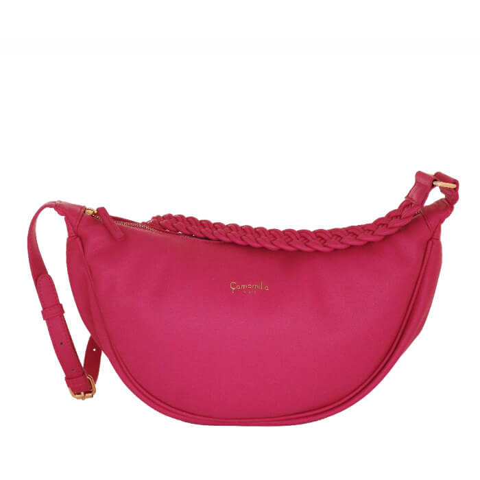 BORSA TRACOLLA L JELLY BAG FUCSIA 2
