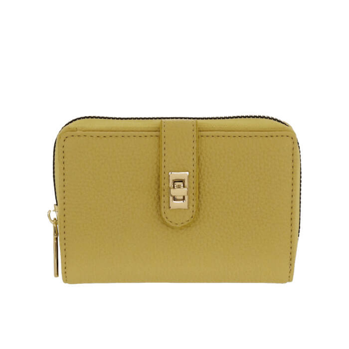 PORTAFOGLIO F ZIP S SWEET & CHIC GIALLO