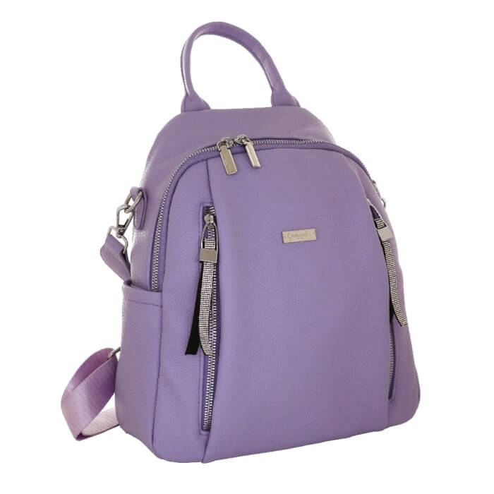 ZAINO CASUAL FRIZZY LILLA