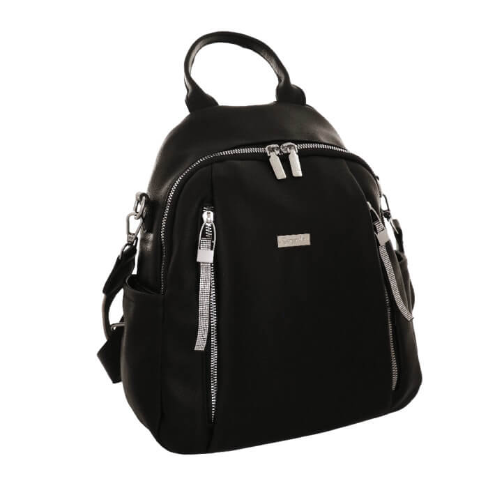 ZAINO CASUAL FRIZZY NERO